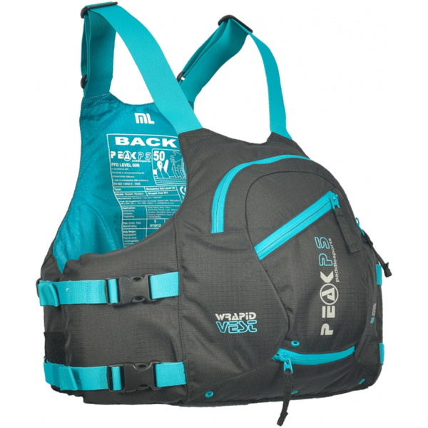 2026 Peak PS Herre Wrapid Opdriftshjælp Vest 26WV-BLK - Black